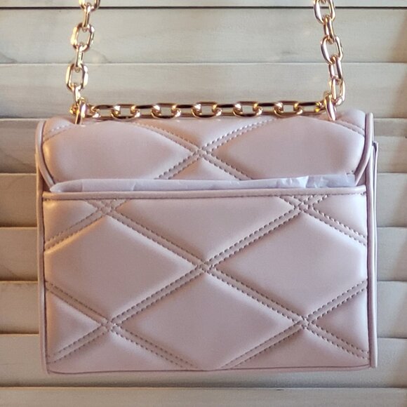 Michael Kors Pink Quilted Crossbody Bag - Picture 4 of 10